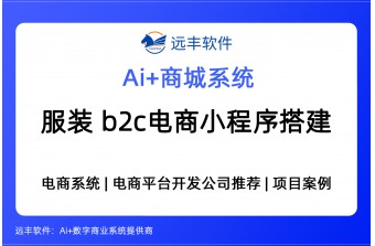 服装行业b2c电商小程序搭建方案，商城软件提供商 -远丰软件