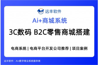 3C数码行业B2C零售商城建设方案，2026年电商平台软件公司推荐 -远丰软件