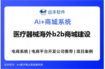 医疗器械海外b2b商城建设方案，电商平台软件提供商- 远丰软件