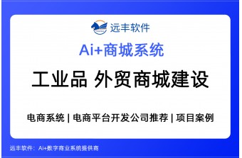 工业品行业外贸出口跨境商城建设方案，2026年跨境电商软件提供商 -远丰软件