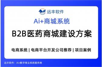 2026年B2B医药商城建设方案，比较成熟的电商平台软件提供商推荐，TOP榜单