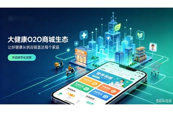 面向大健康行业：S2B2C+O2O商城系统选型与推荐，支持私有化部署方案
