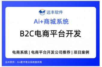 B2C电商平台开发，源码交付型B2C自营商城建设方案——远丰软件