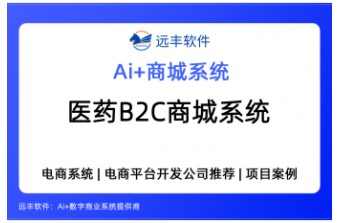 医药B2C商城建设方案，医药B2C商城系统——远丰软件