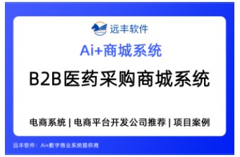 2026年B2B医药采购商城系统怎么选？远丰“医药帮”B2B医药商城系统—远丰软件